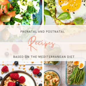Pre and Postnatal Mediterranean Recipe Pack